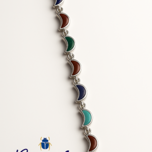Pulsera Media Luna Colores